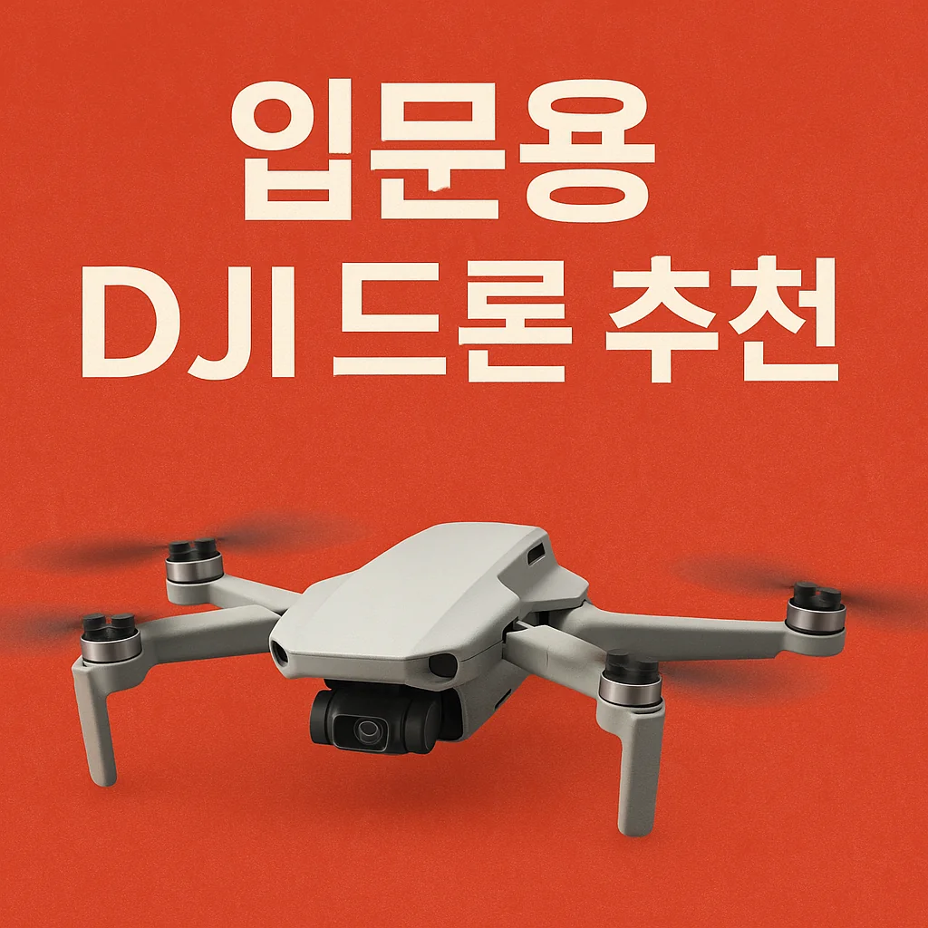 입문용 DJI 드론 추천, 초보자용 가성비 촬영 드론